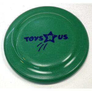 VTG Humphrey Flyer 7" Green Plastic TOYS "R" US Flying Disc Toy Made in USA EUC